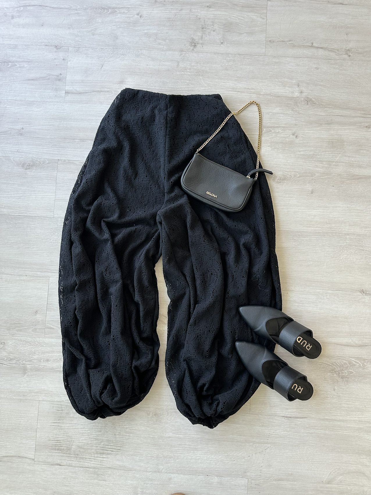 Pantal贸n Harem Broderie ARAOZ